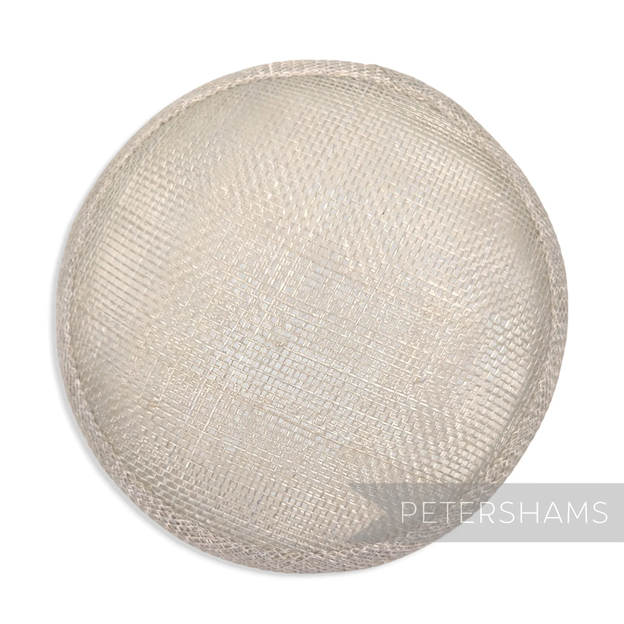 13.5cm Round Sinamay Hat Base