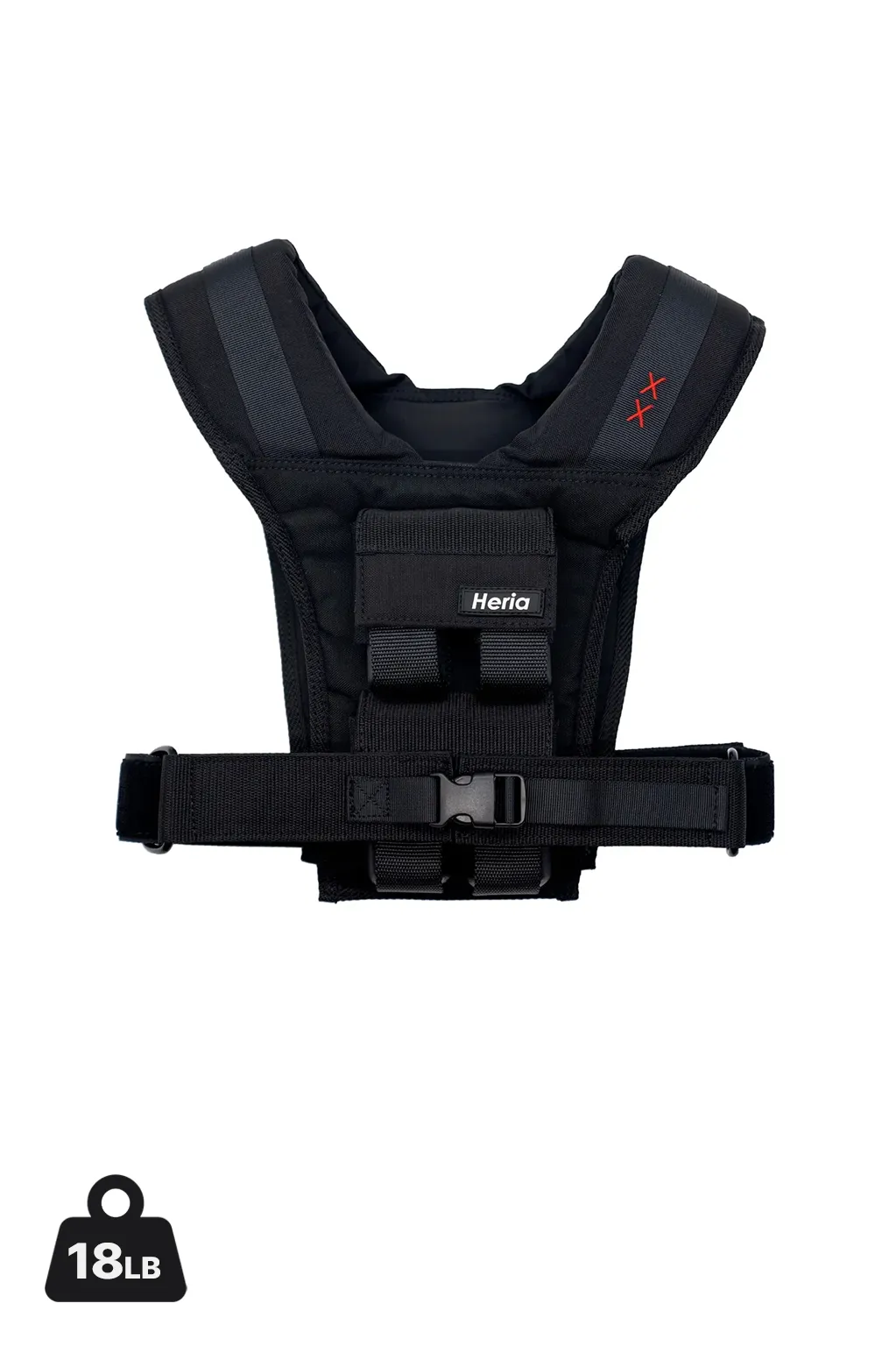 18LB Weight Vest - Black