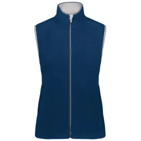 Augusta Sportswear Women's Navy Chill Fleece Vest 2.0