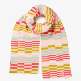 Bright Checkered Scarf by Verloop