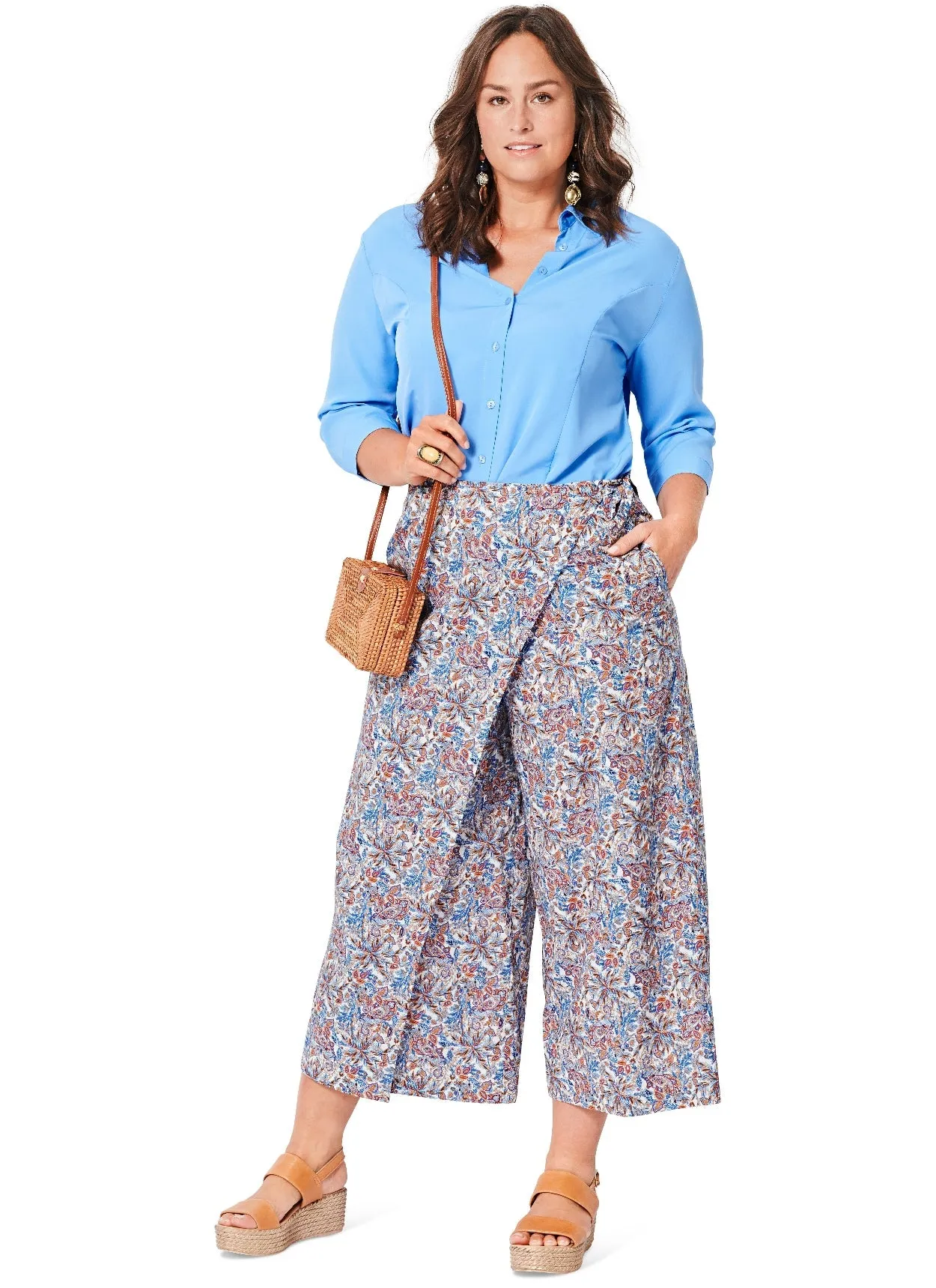 Burda Style Pattern 6035 Plus Trousers