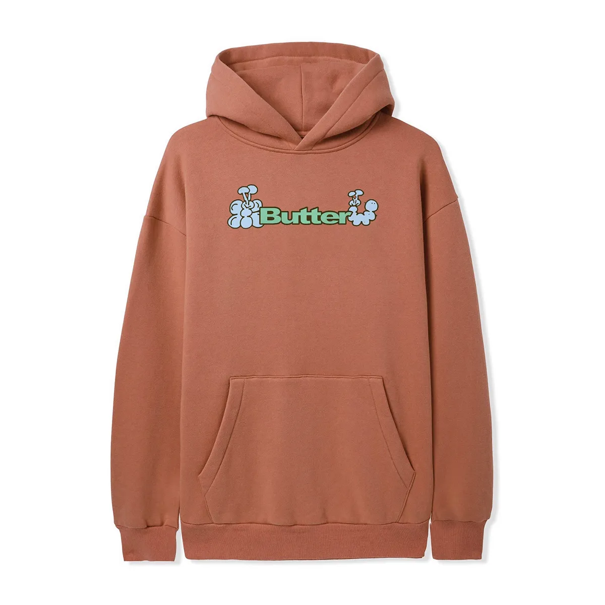 Butter Bugs Logo Pullover Hoodie - Oak