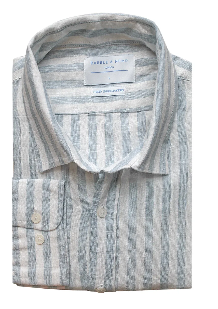 Chatham Striped Hemp Shirt