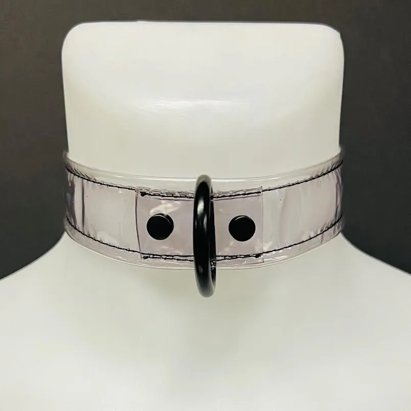 Collar Vinyl - Small/Medium (Clear)