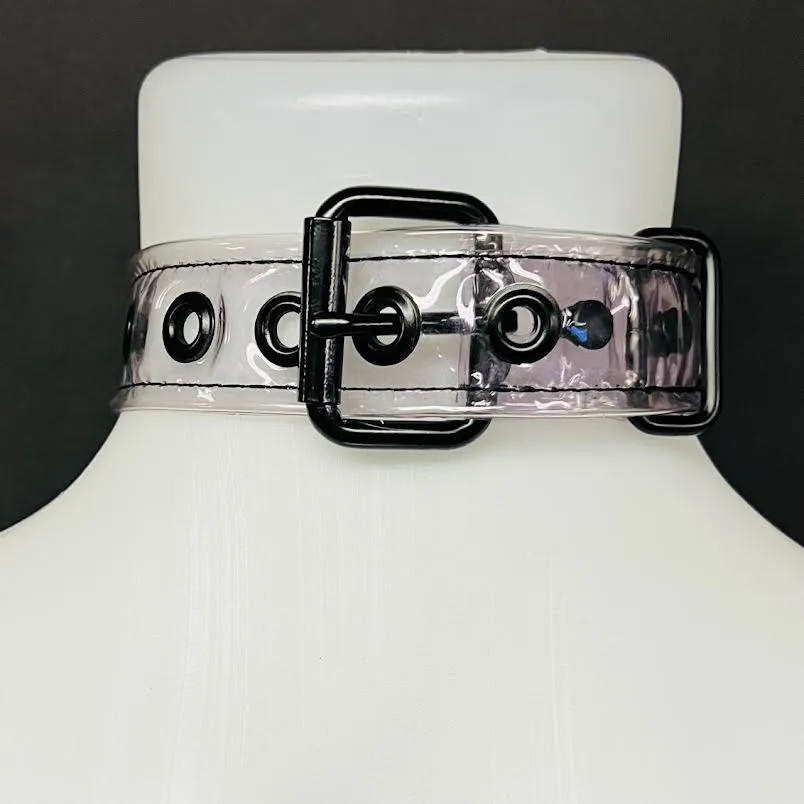 Collar Vinyl - Small/Medium (Clear)