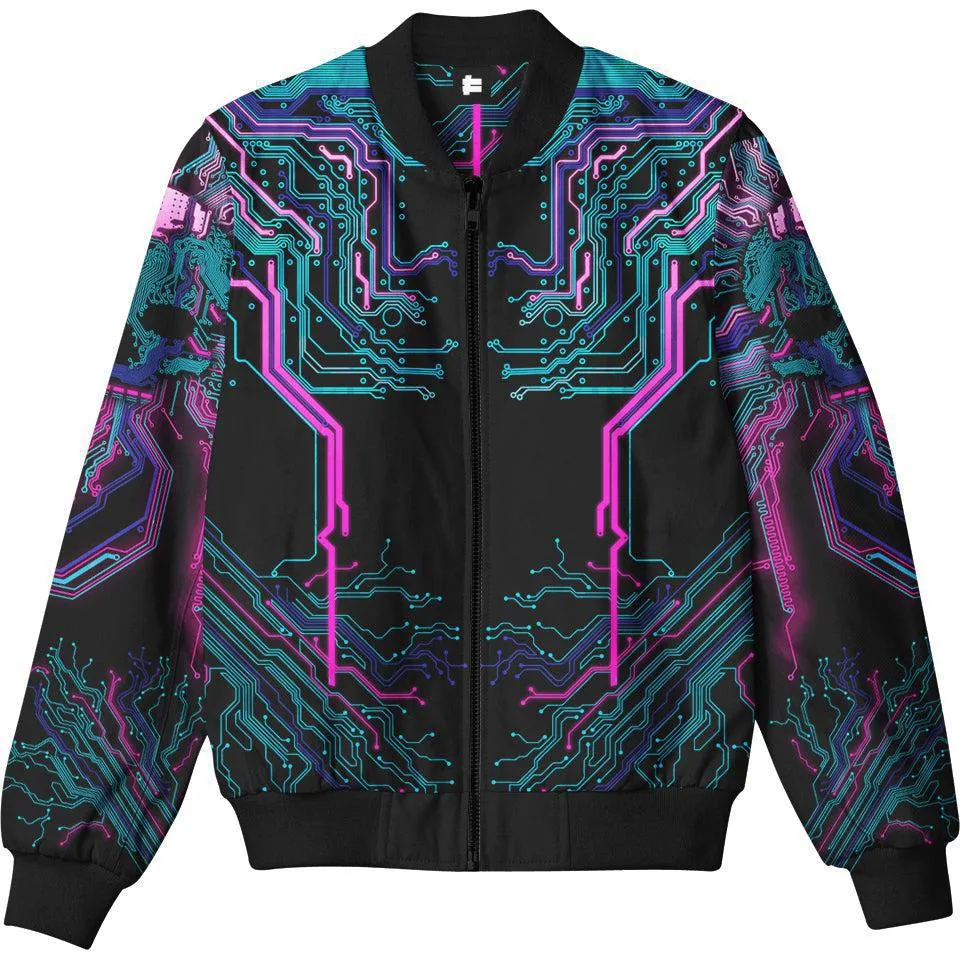 Cyber Bomber Jacket - Limited