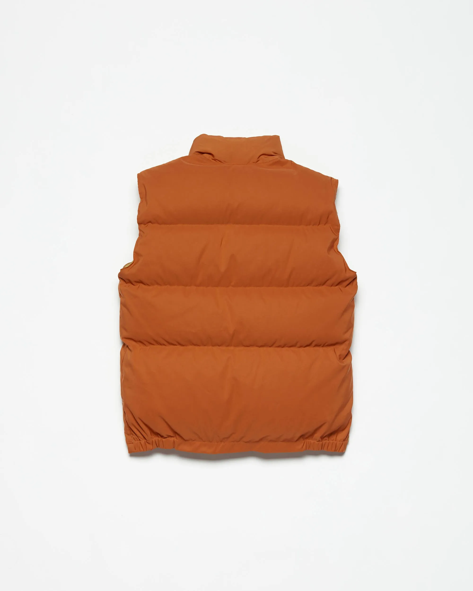 Down Italian Vest - Rust (Final Sale)