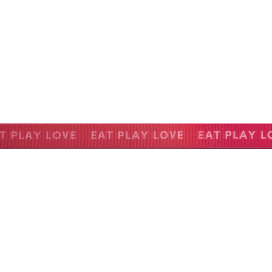 Eat Play Love Collar