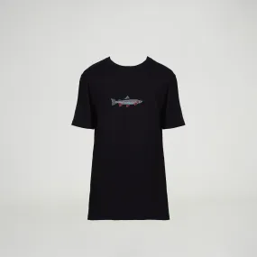 Embroidered Trout T-Shirt