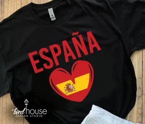 Espana, Spain Love Shirt, Hispanic Heritage