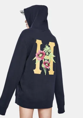 French Navy Planta Pullover Hoodie