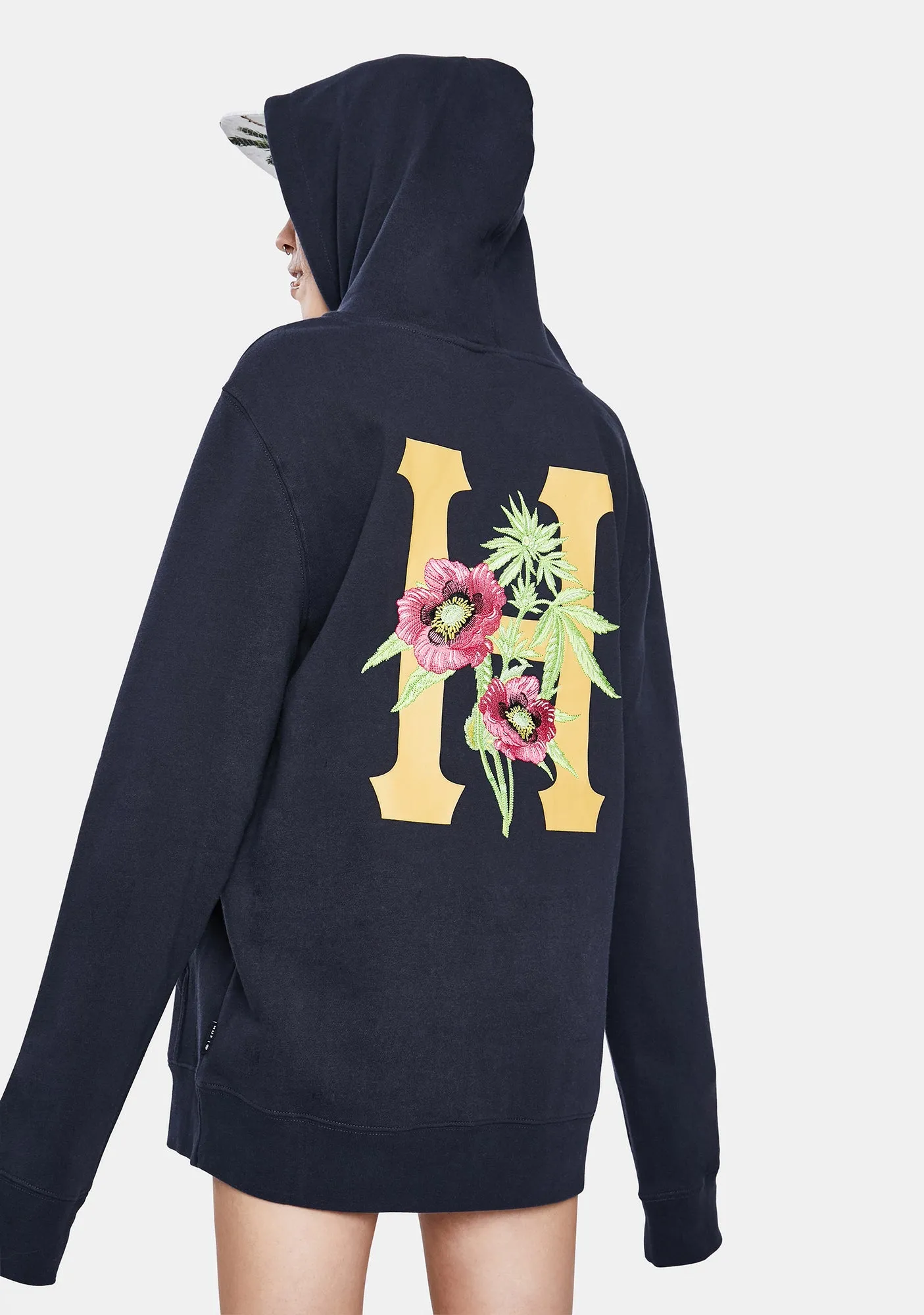 French Navy Planta Pullover Hoodie