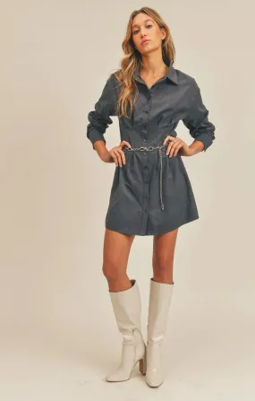 GET TOGETHER SHIRT DRESS