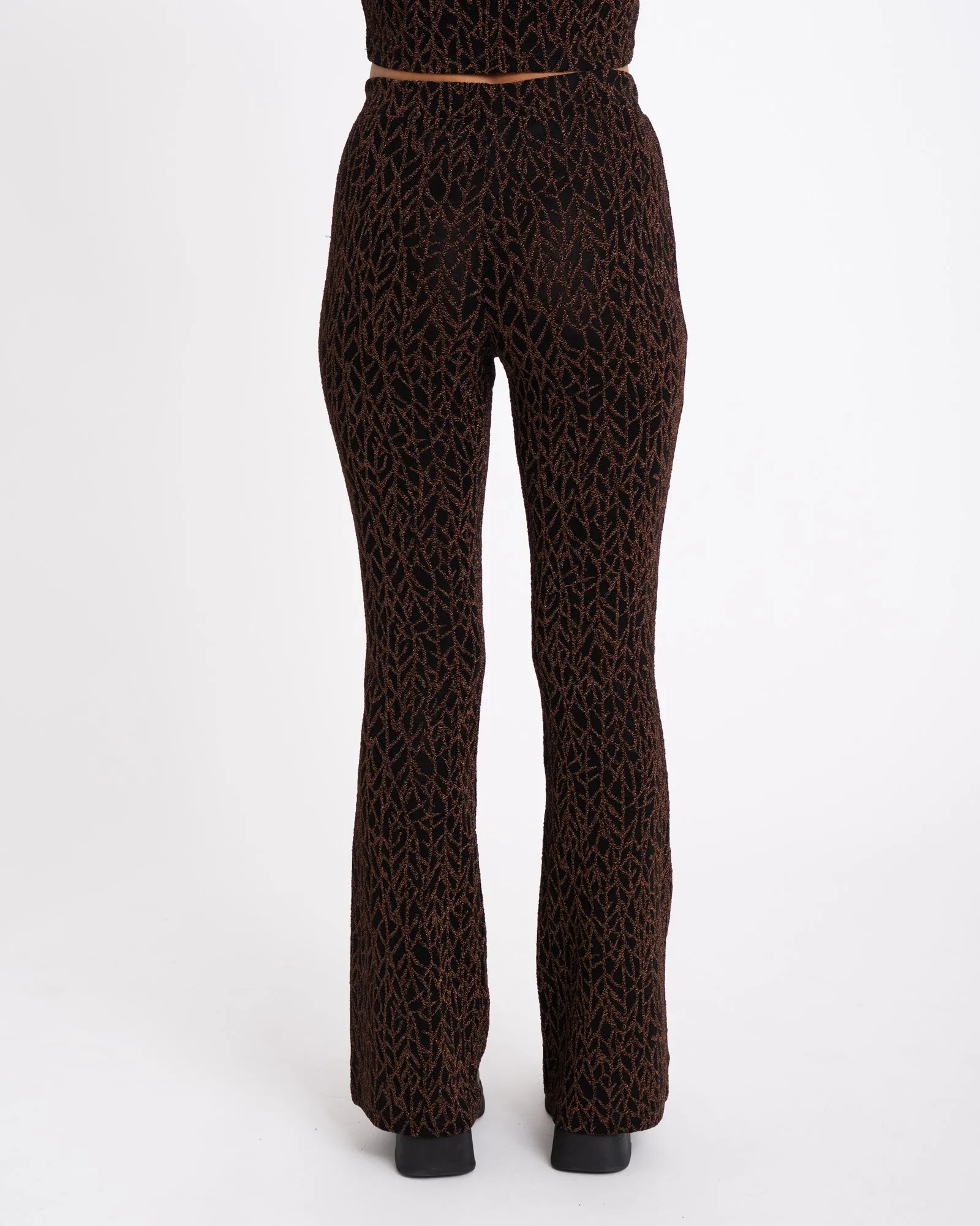 Gilly Pasa Flared Pants Black