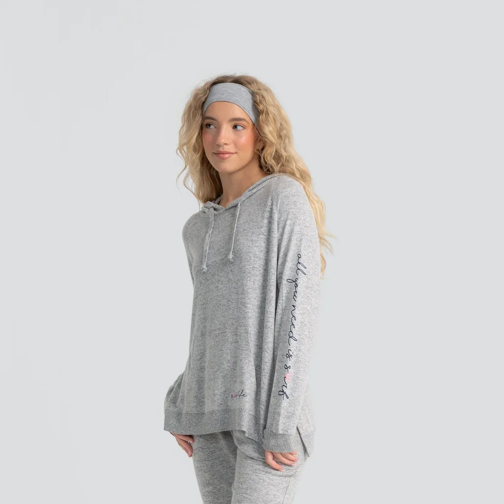 Hacci Lightweight Pullover Hoodie