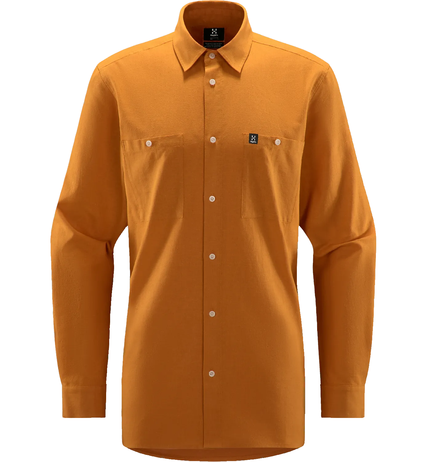 Haglöfs Men&#x27;s Curious Hemp Shirt Desert Yellow | Buy Haglöfs Men&#x27;s Curious Hemp Shirt Desert Yellow here | Outnorth