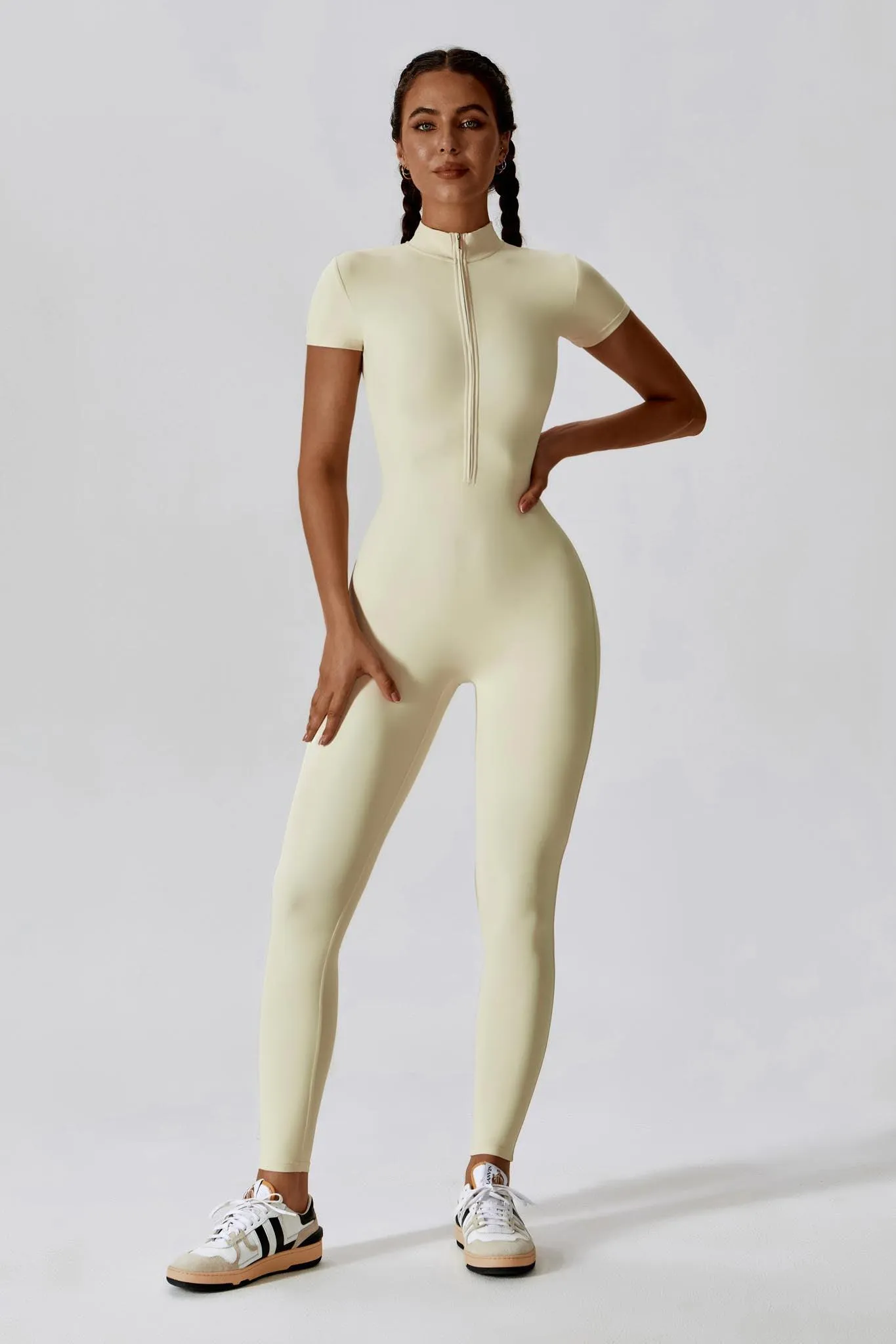 Hailey Jumpsuit - Cream (FINAL SALE)