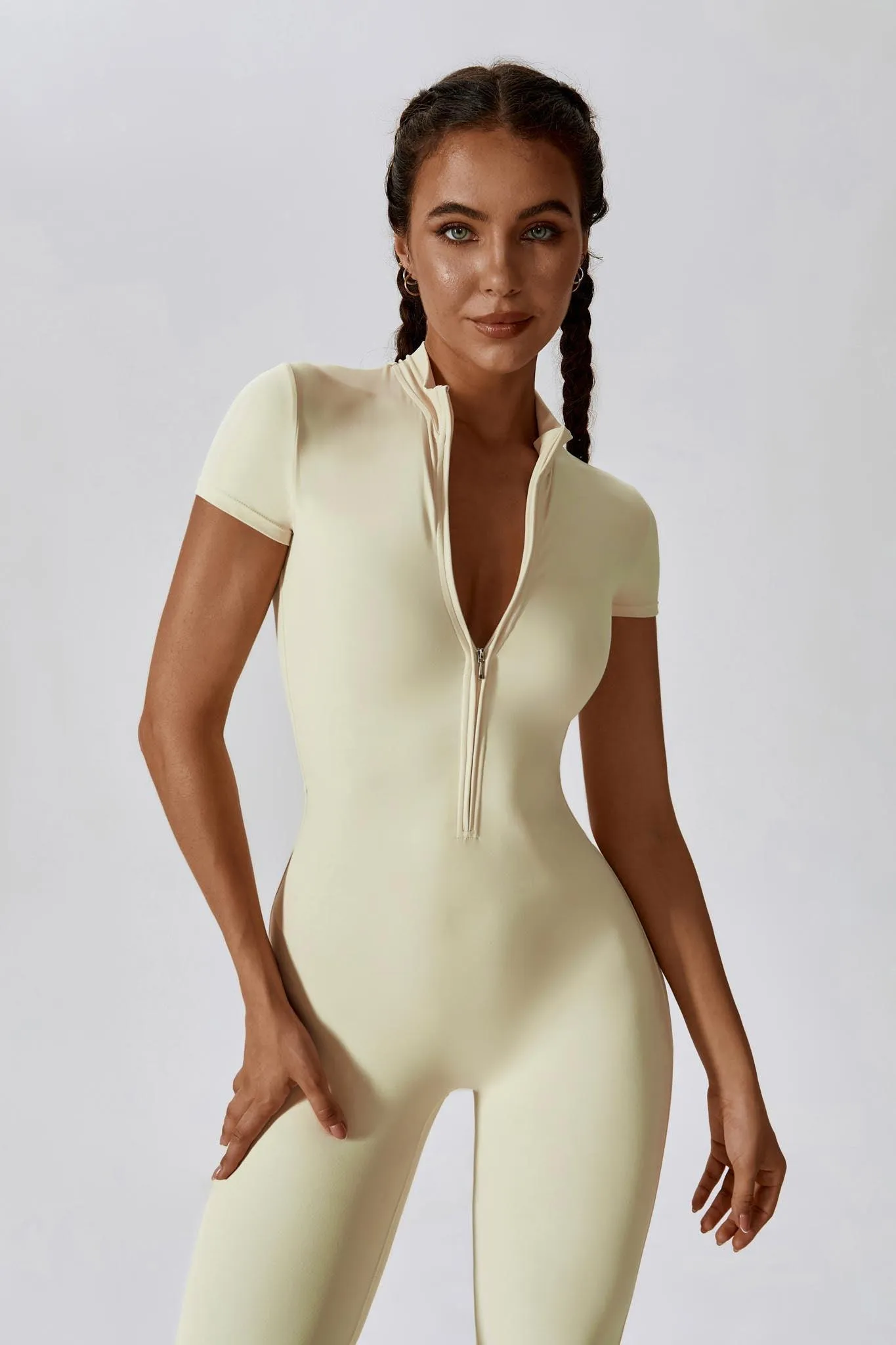 Hailey Jumpsuit - Cream (FINAL SALE)