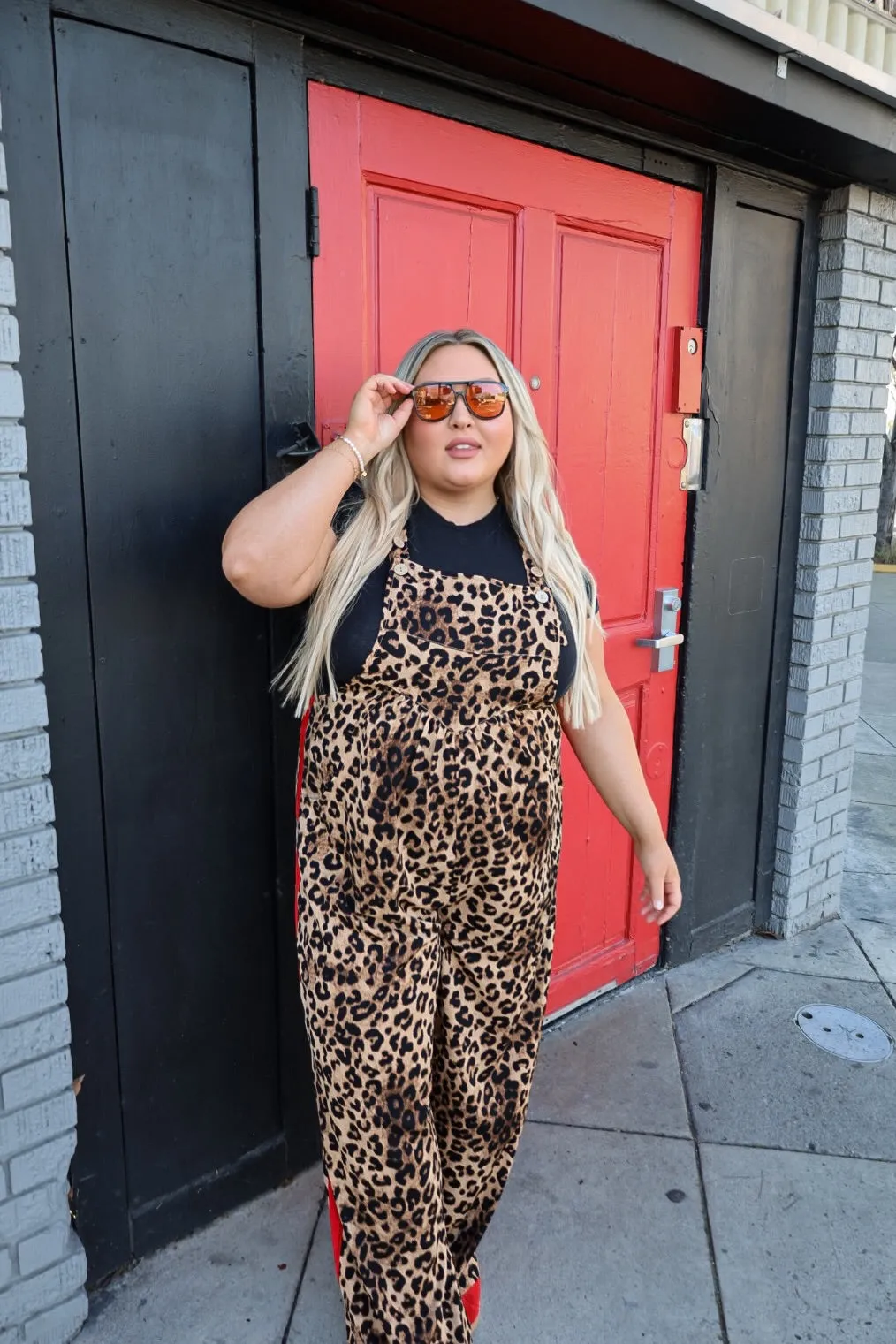 Harlow Lightweight Leopard Jumpsuit