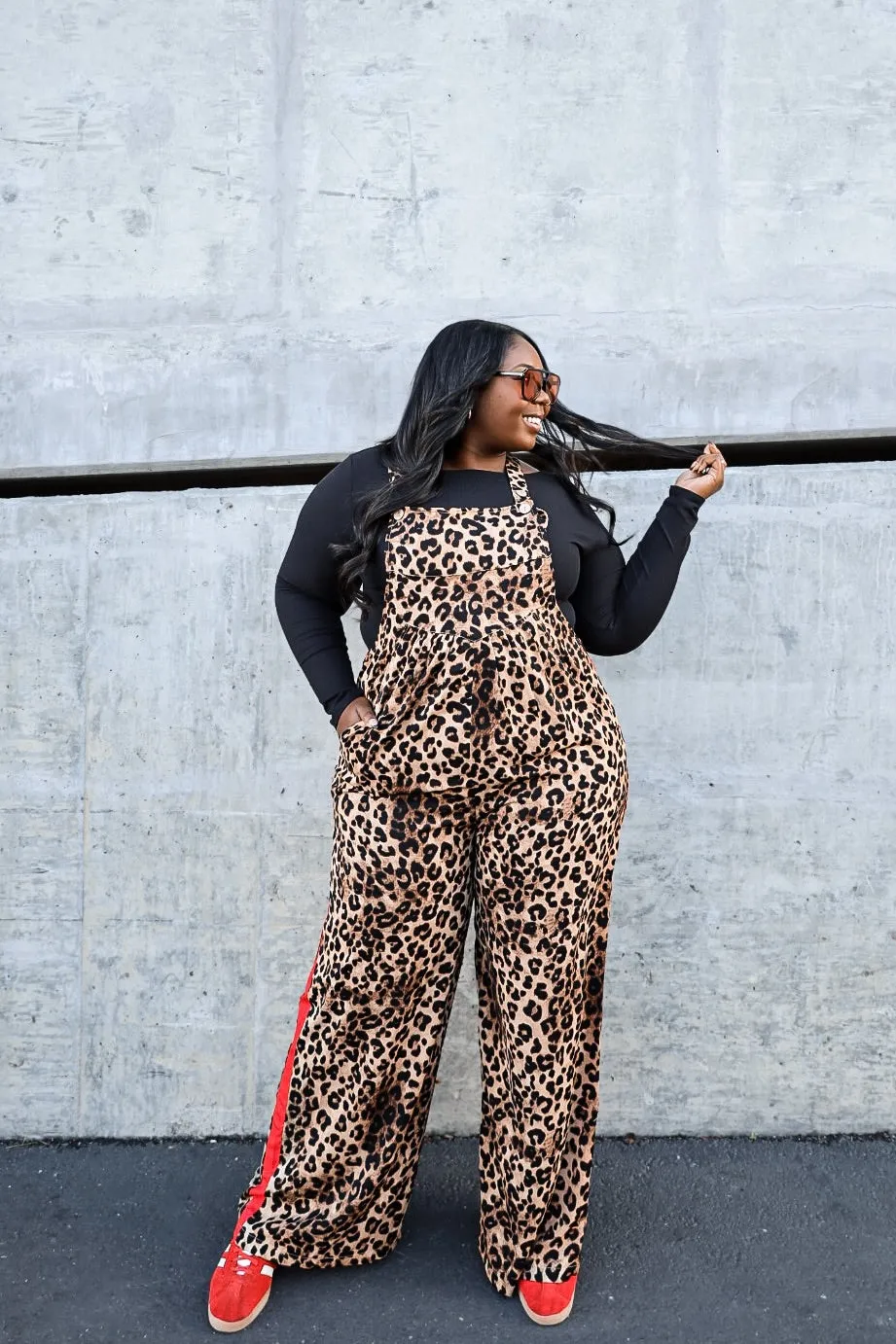 Harlow Lightweight Leopard Jumpsuit