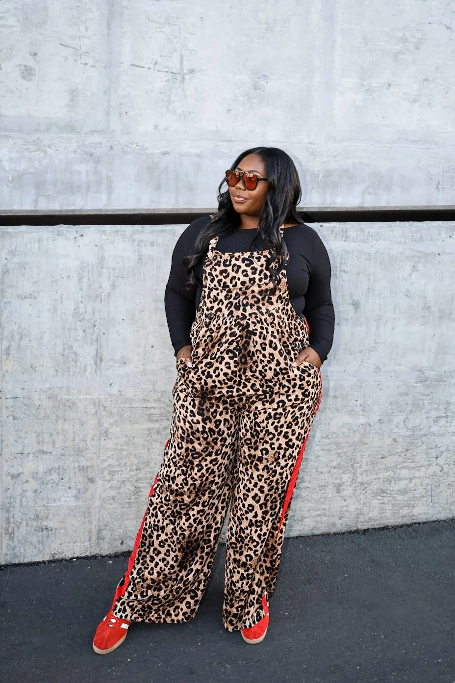 Harlow Lightweight Leopard Jumpsuit