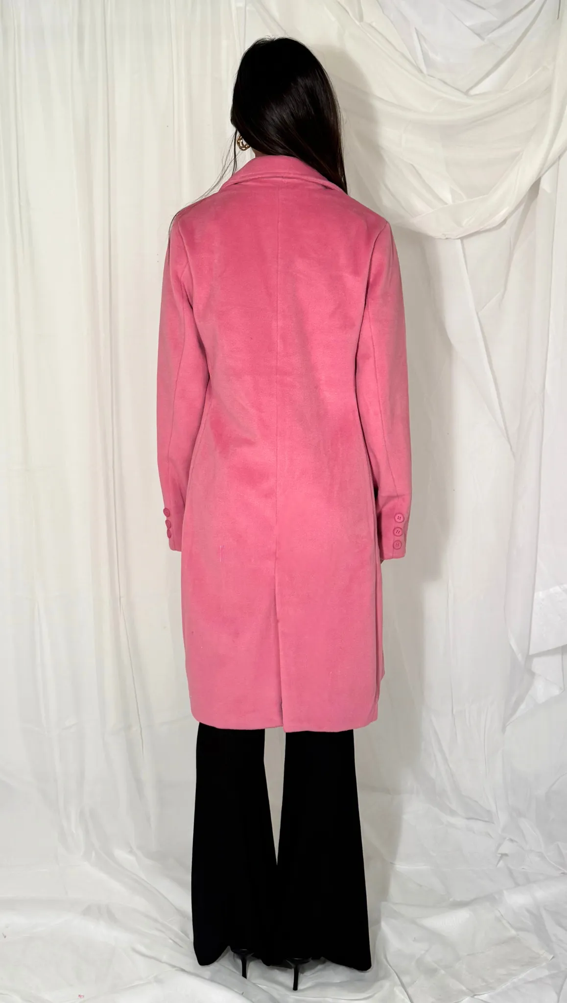 Harper Coat - Pink