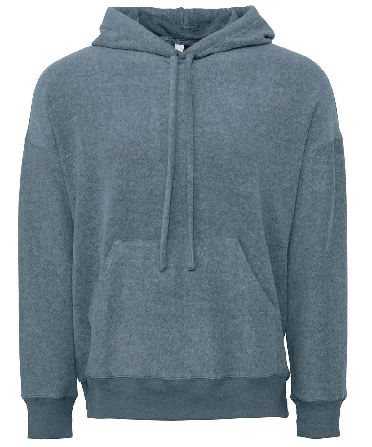 Heather Slate - Unisex sueded fleece pullover hoodie