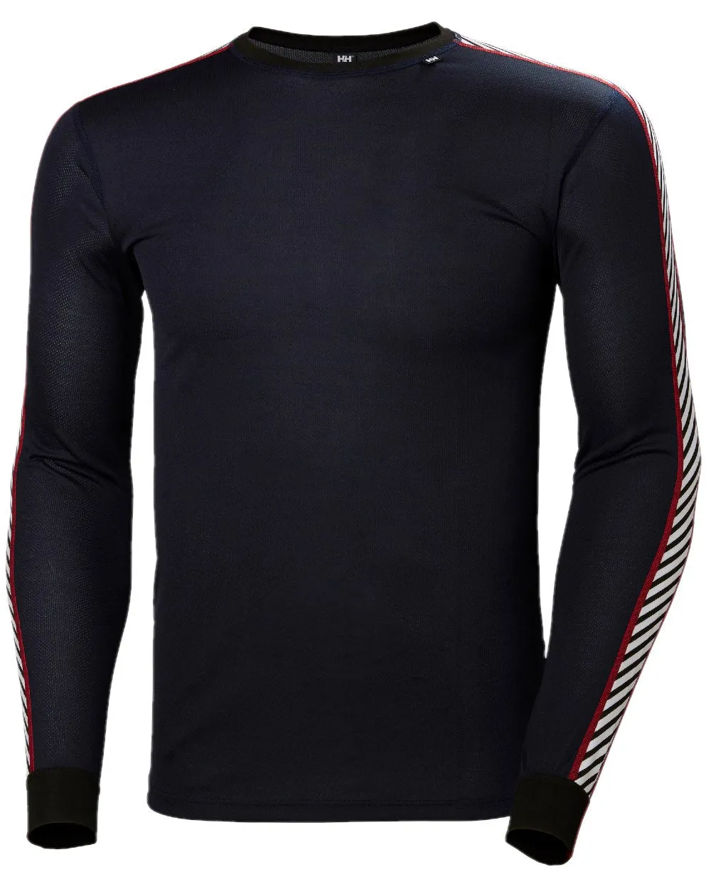 Helly Hansen Mens Lifa Stripe Long Sleeve Crew Base Layer