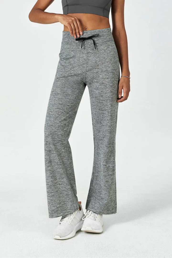 High-Waist Straight Leg Pant