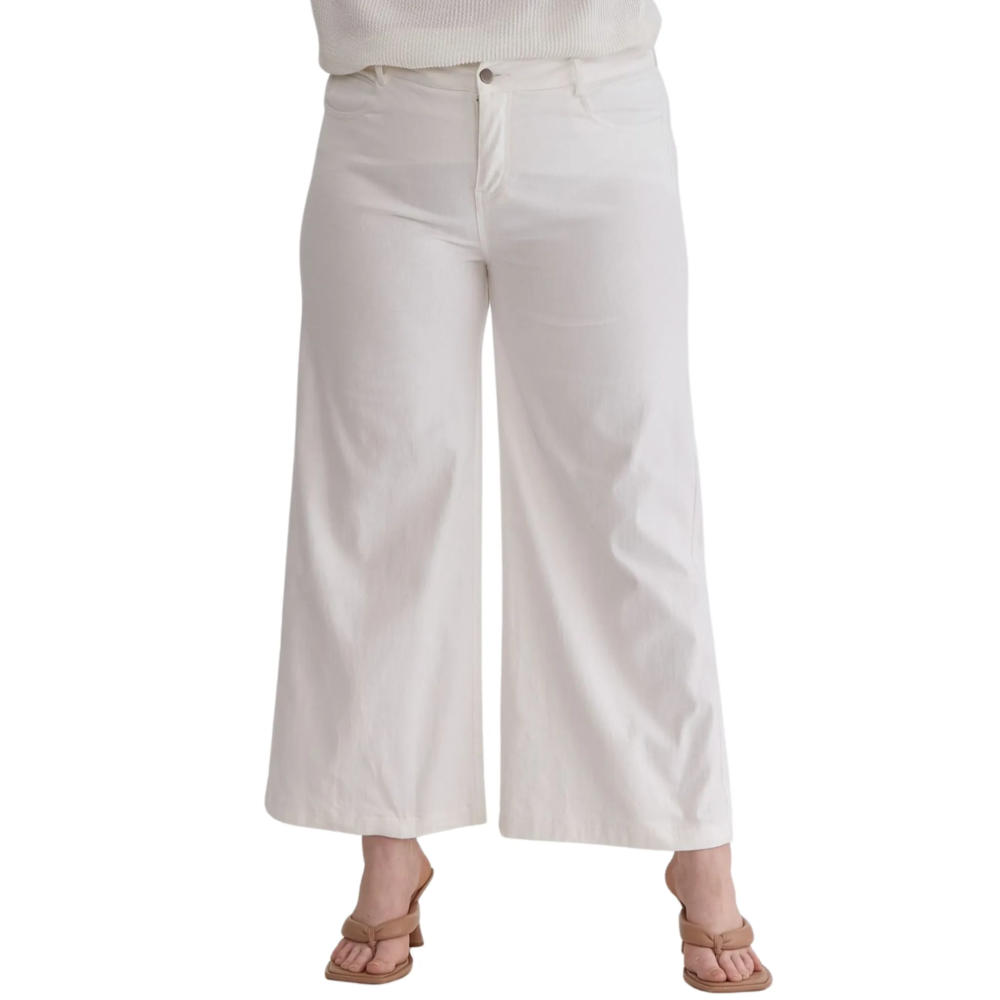 High Waist Wide Leg Pants