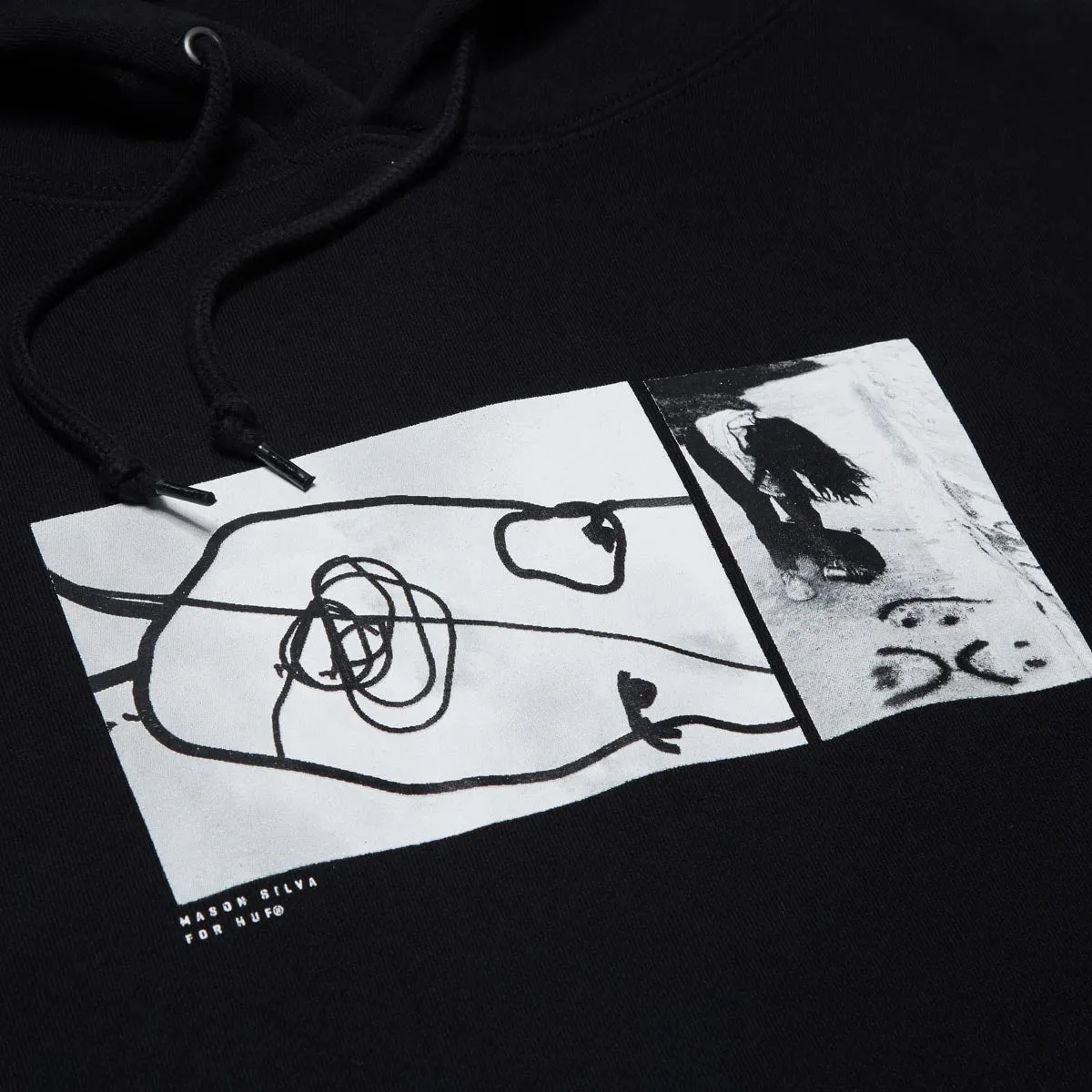 Huf Mason Photos Hoodie - Black