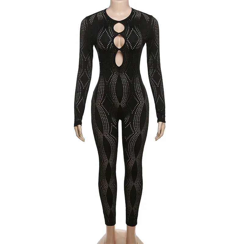 Kamila Mesh Jumpsuit