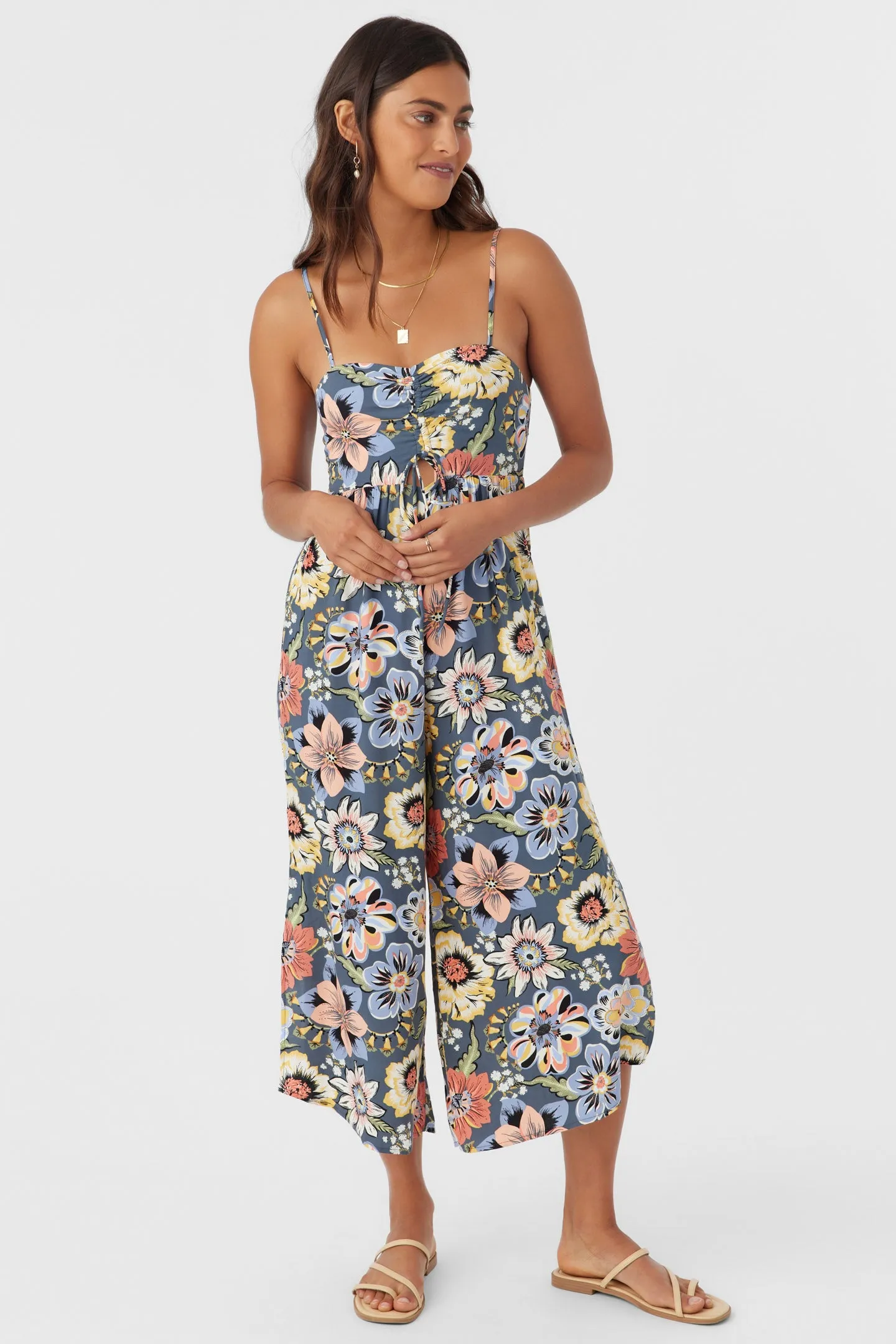 KEIKO TALITHA FLORAL JUMPSUIT