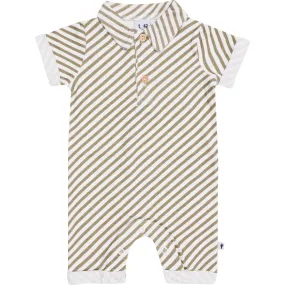 Klein Baby Jumpsuit Polo Collar