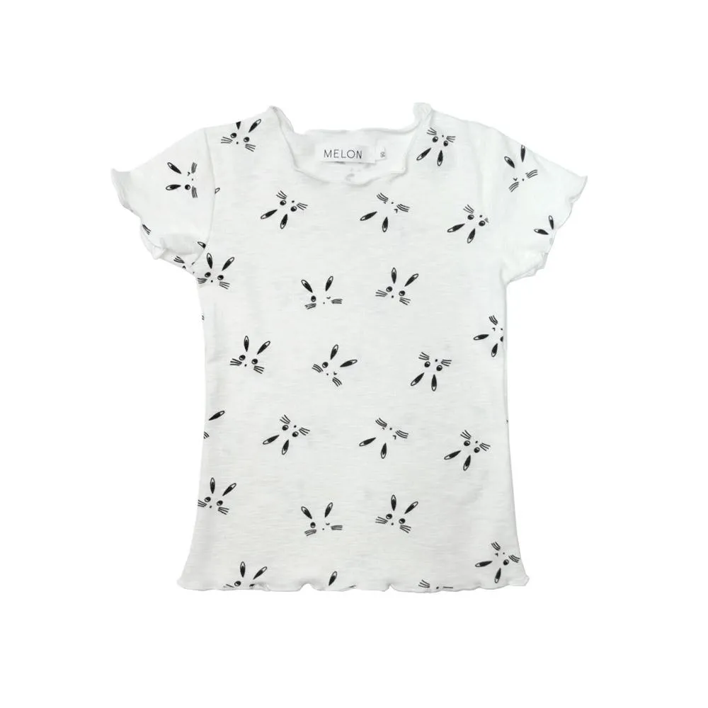 Lightweight Cotton Top, Daisy with prints