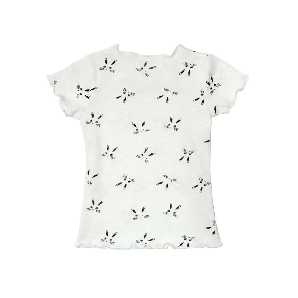 Lightweight Cotton Top, Daisy with prints