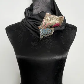 Luxe Collar - Loop Scarf - Luxe Brocade