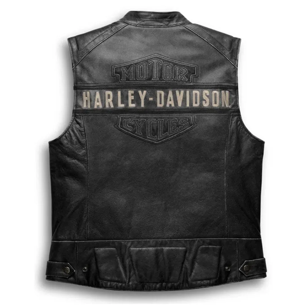 Men’s Passing Link Leather Vest