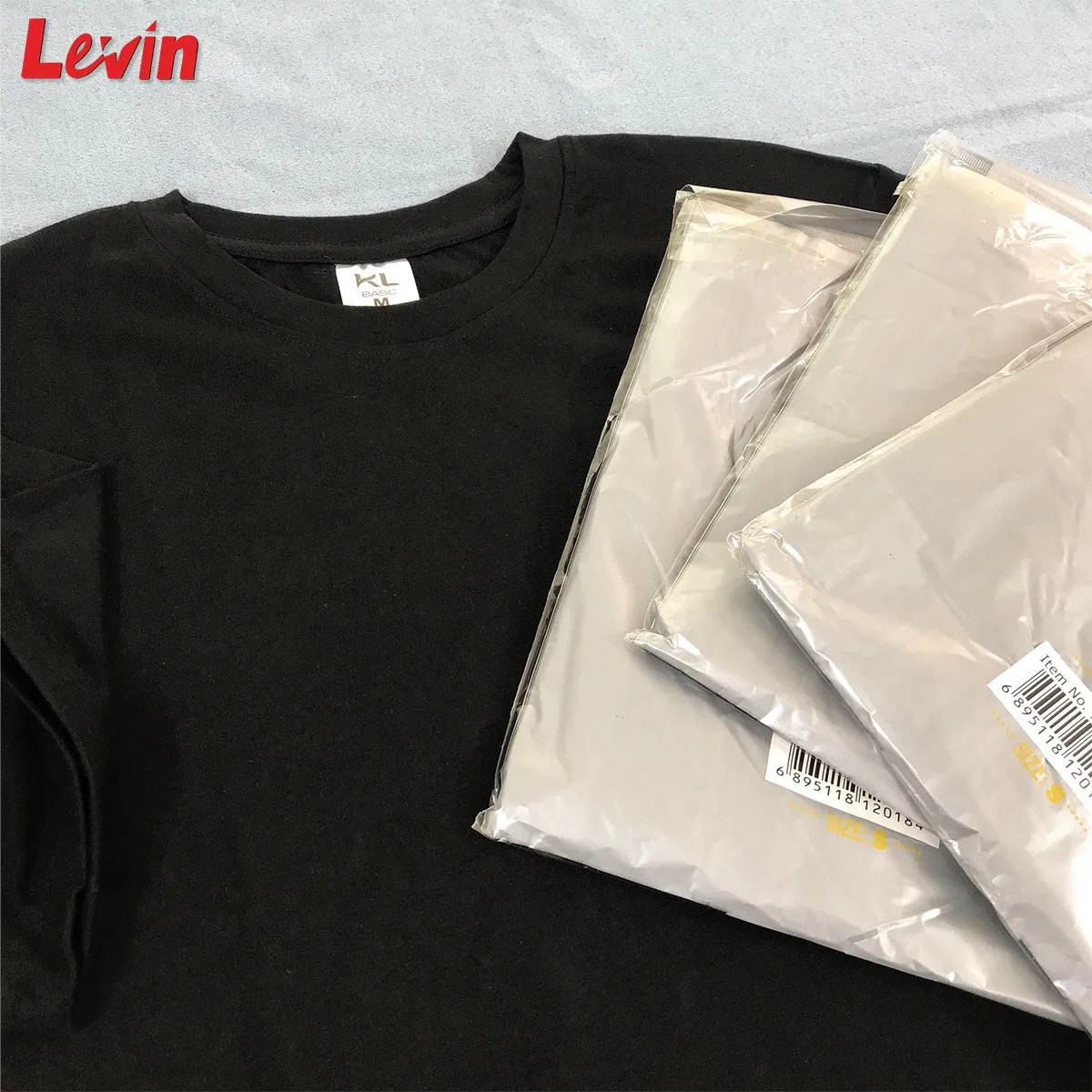 Mens Round Neck Basic Cotton T-Shirt