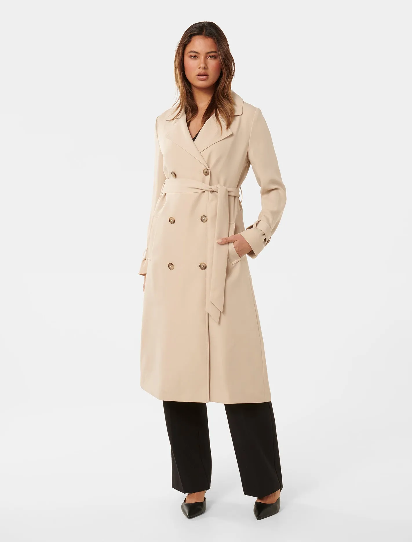 Natasha Soft Trench Coat