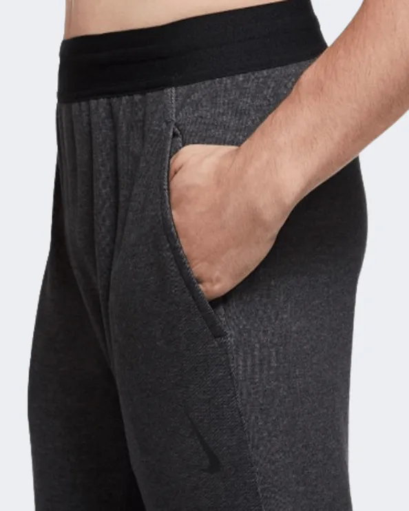 Nike Dri-Fit Yoga Men Training Pant Black/Grey Cu6782-010