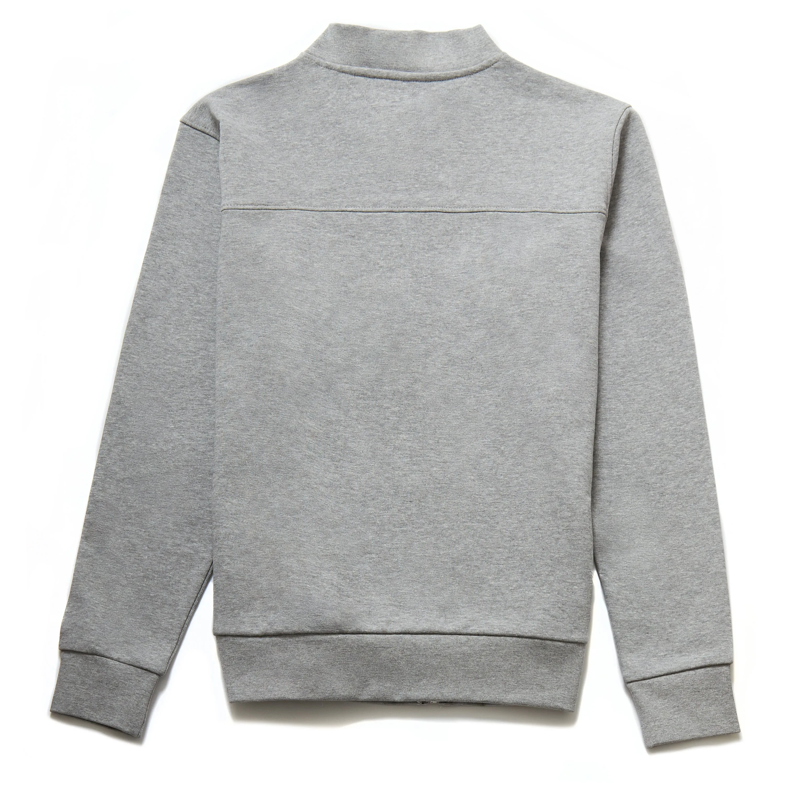 Nino Fleece Bomber in Grey Marl