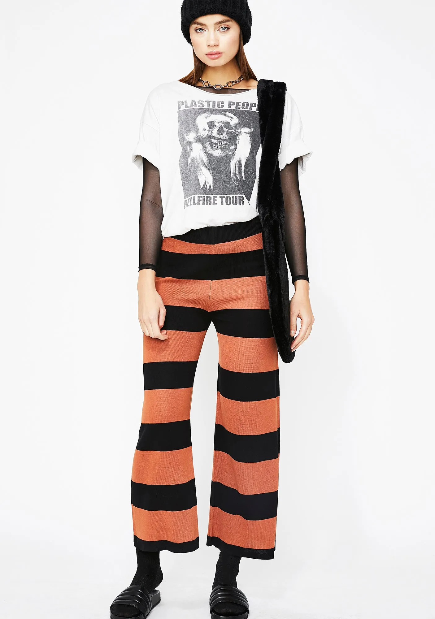 On The Horizon Stripe Culottes