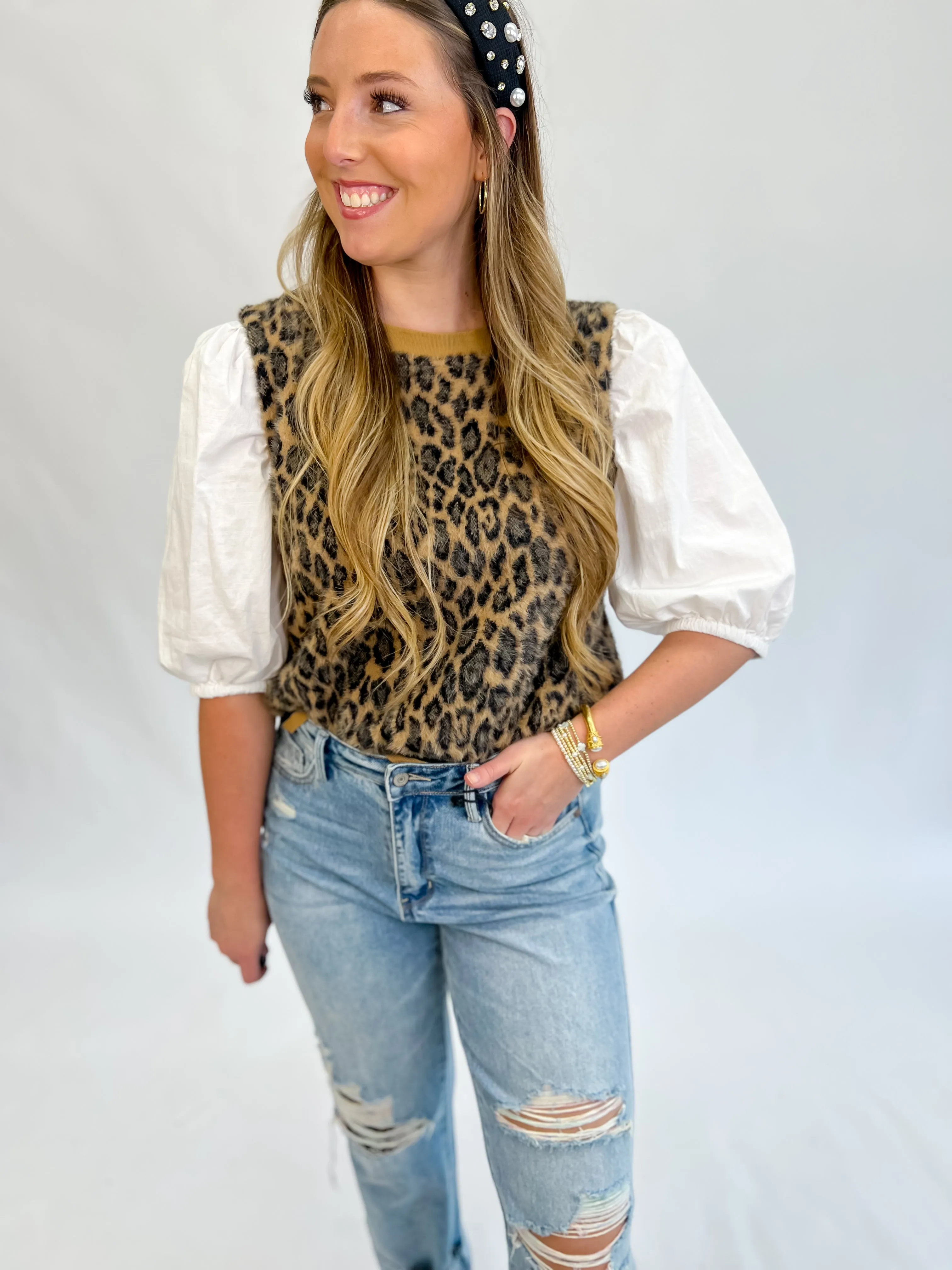 On The Wild Side Leopard Top