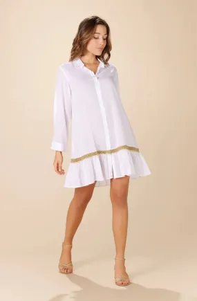 Opia 98 Blanc Shirt Dress