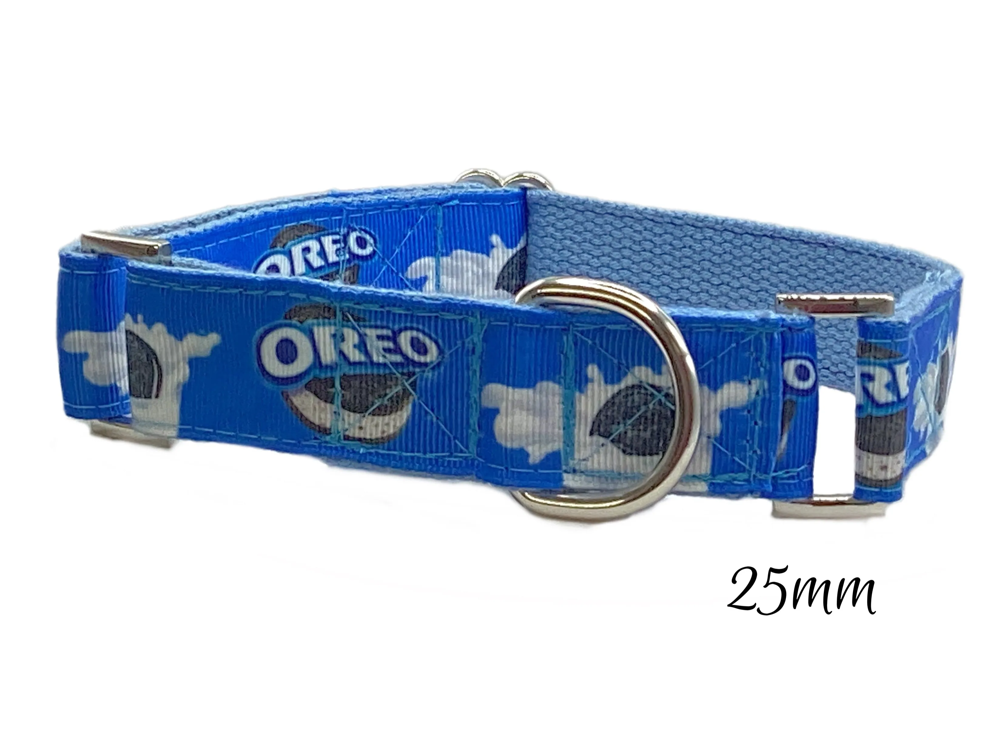 Oreo greyhound Martingale collar 25mm house collar