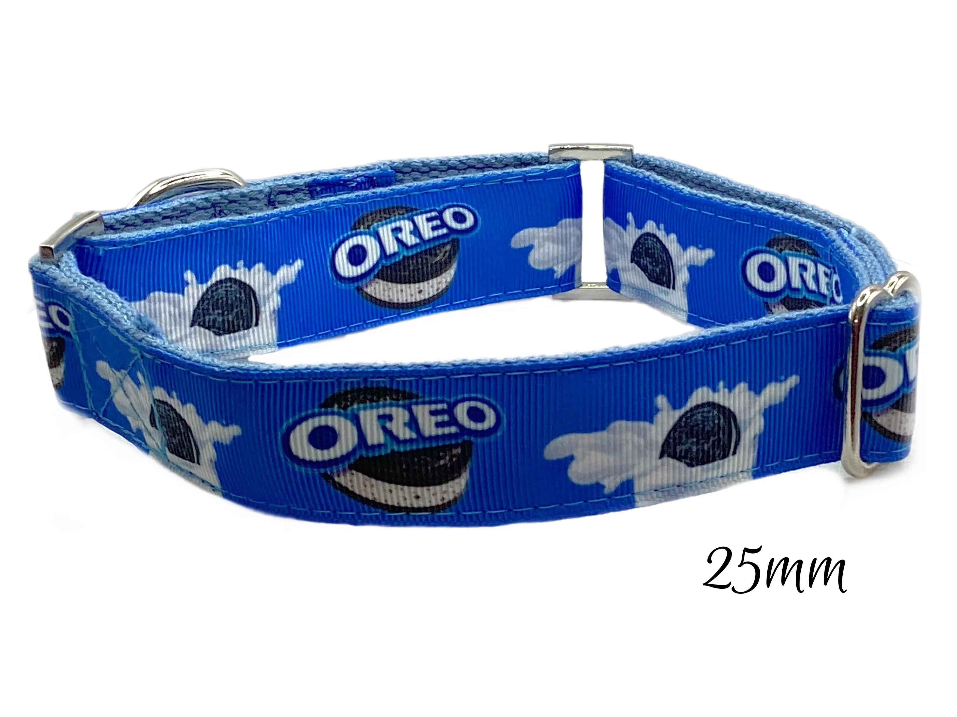 Oreo greyhound Martingale collar 25mm house collar