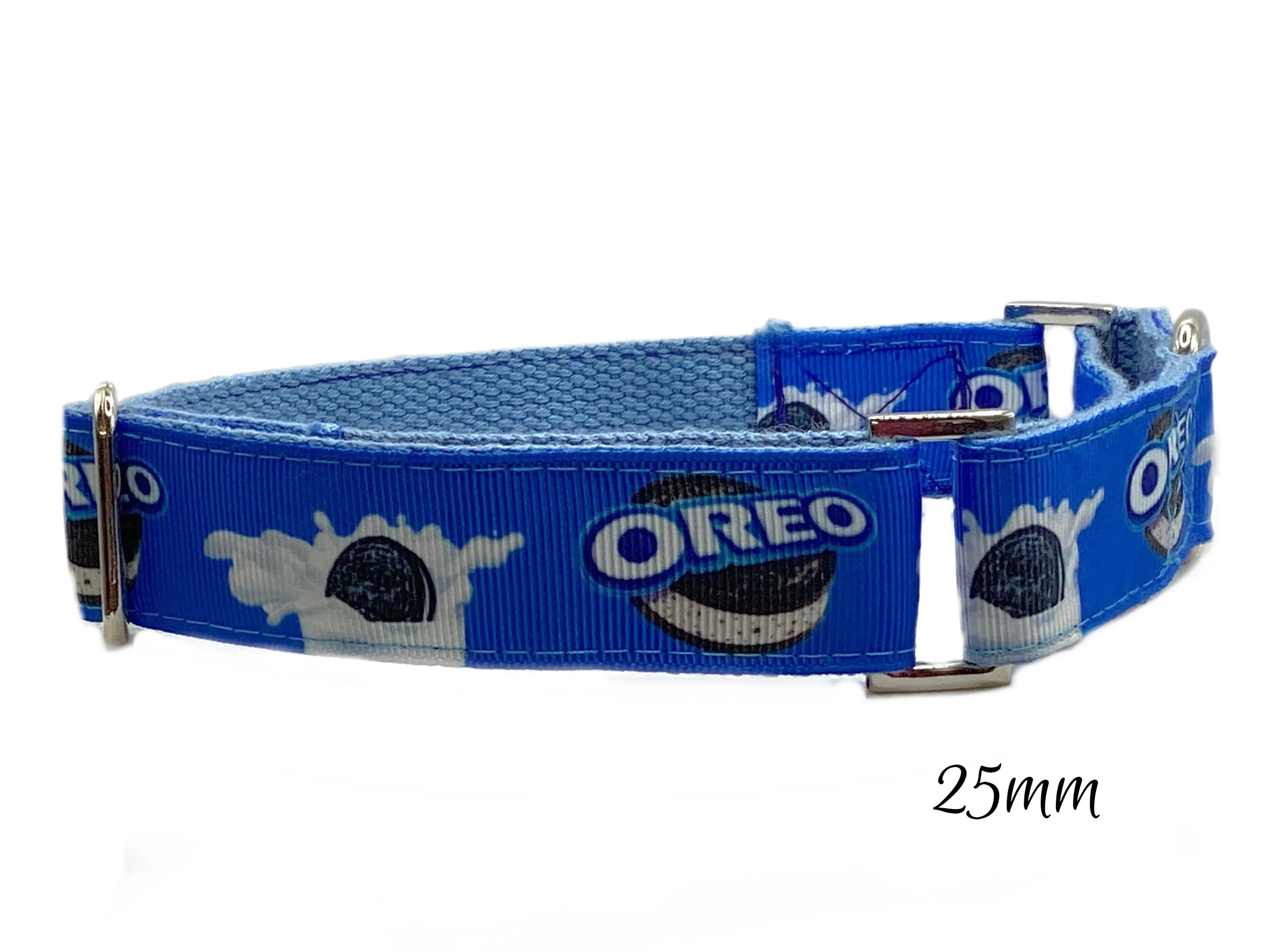 Oreo greyhound Martingale collar 25mm house collar