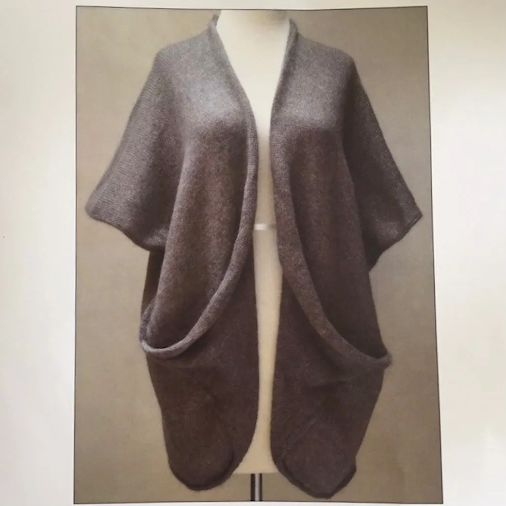 Oritatami Vest Knitting Kit | ITO Kinu, Rowan Kidsilk Haze & Knitting Pattern (#312)