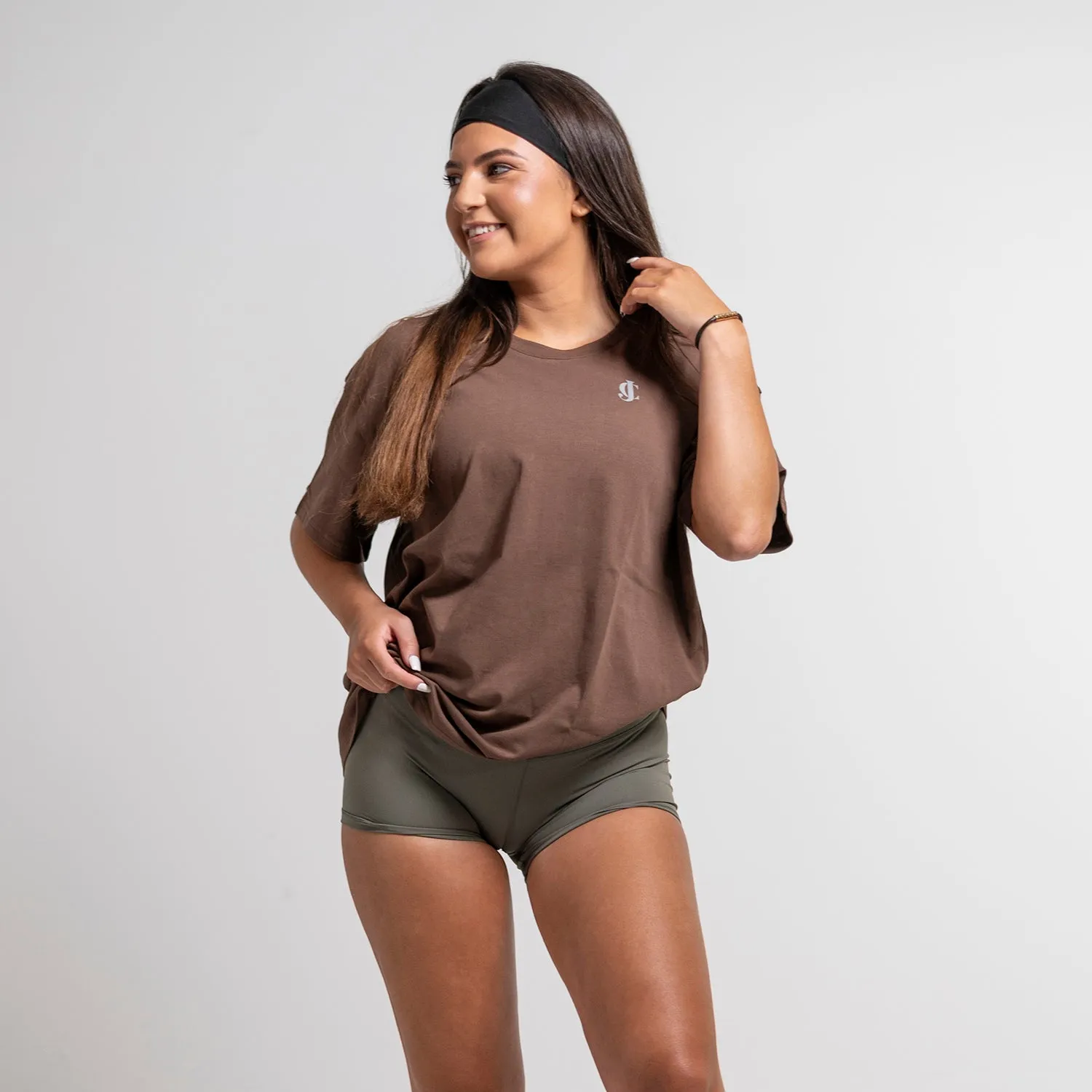 oversized t shirt women coffee